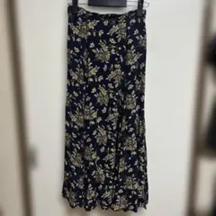 laura Ashley ローラーアシュレイ フレアスカート 花柄 フレアー豪華