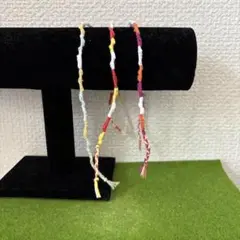 ミサンガ アンクレット 三本セット 定形外 482