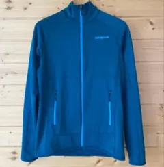 patagonia R1 フルジップジャケット 青系　サイズS