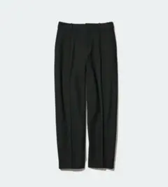 UNIQLO ヒートテックタックテーパードパンツ ブラック