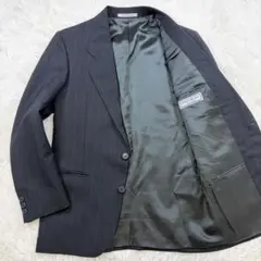 イヴサンローラン ヴィンテージ テーラードジャケット ストライプ フランス製 M