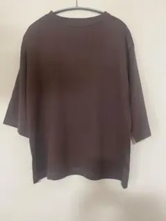 håndværk ⭐︎七分袖Tシャツ ⭐︎ブラウン Sサイズのサムネイル
