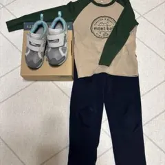 mont-bell 登山服と靴セット 110 120 130