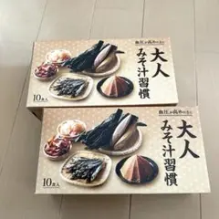 大人みそ汁習慣 40食入 GABA含有 タメせる！ヨミテ「大人みそ汁習慣 2種20個」