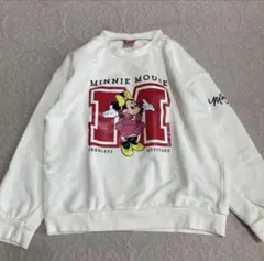 ディズニー　ミニーちゃん　スウェット　トレーナー　130 ミッキーマウス