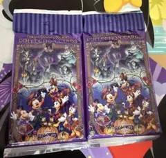 ディズニーハロウィーン2025コレクションカード　２個セット