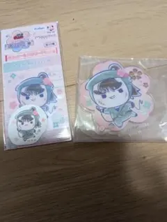 フリューくじ 忍たま乱太郎 もちぴこ 中在家長次　アクリルスタンド　ステッカー