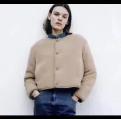 ZARA パファー リバーシブル ジャケット