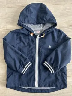 POLO Baby フード付きネイビージャケット 80〜90cm
