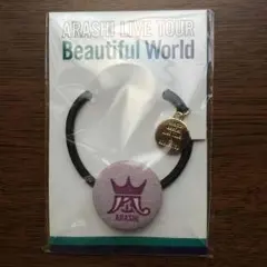 嵐 ビュティフルワールド会場限定  紫ヘアゴム