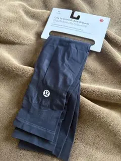 新品未使用Lululemon 黒日焼け止めアームカバー 指入れ