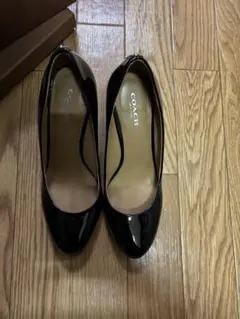 COACH 黒 パンプス 36