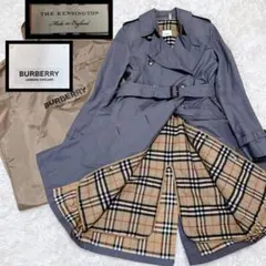 《希少✨現行》バーバリー ケンジントン KENSINGTON グレー ライナー付
