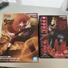NARUTO-ナルト- 疾風伝 新作フィギュア　 我愛羅、デイダラフィギュア