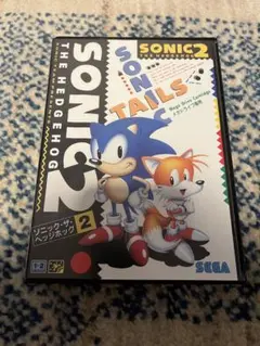 SONIC 2 THE HEDGEHOG メガドライブ用ソフト