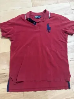 Polo by Ralph Lauren ビックポニー　黄色 レッドポロシャツ Ralph Lauren - ポロバイラルフローレン ポロシャツ 半袖 ビックポニー