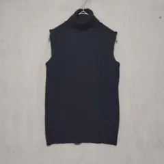 SPB♡レディース タートルネック ノースリーブニット ハイゲージ 02