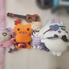 キャラクターぬいぐるみセット ごちゃまぜおもちゃ