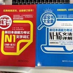 日本語能力試験 JLPT対策　红宝书蓝宝书 中国