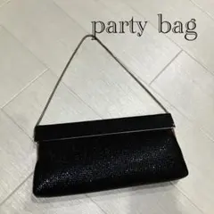 ◇ パーティー バッグ 2WAY クラッチ ブラック