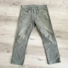 Levi's 513 ストレッチ　ストレートデニム グレー W34