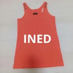 INED イネド ビーズ装飾 タンクトップ オレンジ 9のサムネイル