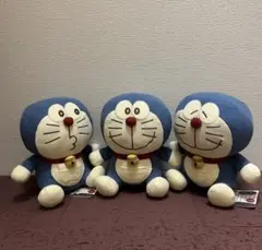 ドラえもん　ツイードぬいぐるみ フルコンプ　全3種セット