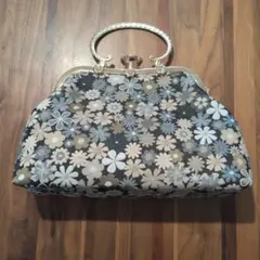 花柄ハンドバッグ 中型　花柄