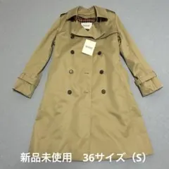 【新品未使用】マッキントッシュフィロソフィー　トレンチコートSサイズ