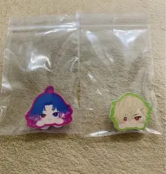 18TRIPエイトリみにコレ！両面アクリル クリップ2 夜半子タろ　久楽間潮