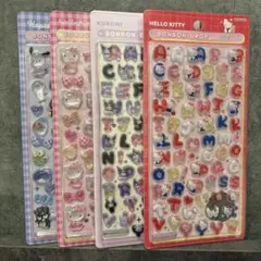 【正規品】ボンボンドロップシール サンリオ moji サンリオ第二弾 4種セット