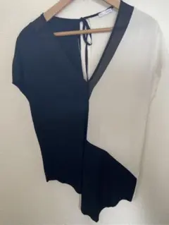 ZARA アシンメトリー　カットソー