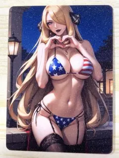 ひ*ろ様 【★007】 セクシーカード 1枚 美少女 キラキラカード