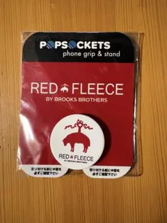 POPSOCKETS RED FLEECE Brooks Brothers