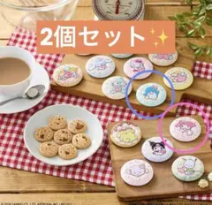 サンリオ 刺繍缶バッジ 2種セット マイメロ タキシードサム