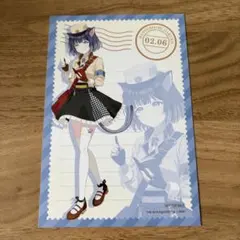 学園アイドルマスター まねきねこ ポストカード 紫雲清夏 秦谷美鈴