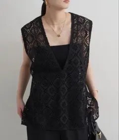 loungedress レースジレ　ラウンジドレスのサムネイル
