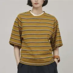 美品】Curensology ボーダープルオーバー カットソー カレンソロジー
