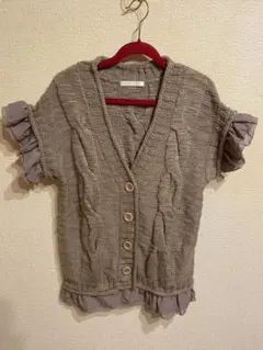 NICE CLAUP カーディガン　フリーサイズ