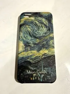 iPhone5/5S/SE ケース ゴッホ 星月夜 ハードケース マット