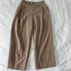 VIS ビス【M】ストレッチ　テーパードパンツ　ブラウン