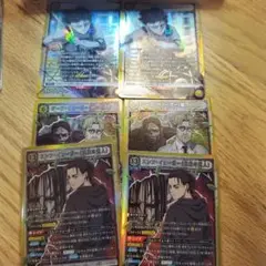 6枚　エレン・イェーガー SRカード 進撃の巨人