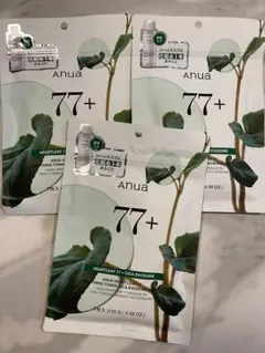 Anua 77+ シートマスク整肌ケア(7枚入り*3袋)21枚