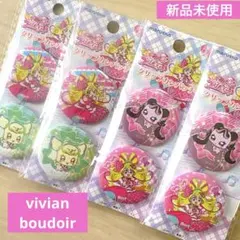 【8個セット】キミとアイドルプリキュア 缶バッジ♥️キュアアイドルプリルンメロロン