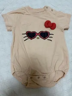 最終価格！！【新品未使用】Birthday 日焼けキティロンパース80cm