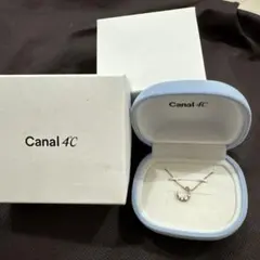 値下げ！Canal 4C 月型クリスタルネックレス
