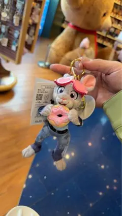 上海ディズニーストア　ズートピア　ジュディ　キーホルダー