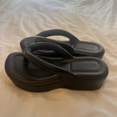 厚底ビーチサンダル