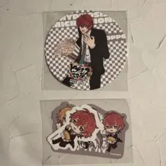 カフェ　コースター　ステッカー　独歩