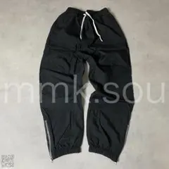 平本蓮着用風　カーゴパンツ サイドジッパー　ストリート　ヒップホップ　韓国　黒4